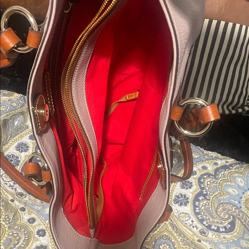Dooney & Bourke Pebbled Leather Tote - Picture 5 of 9